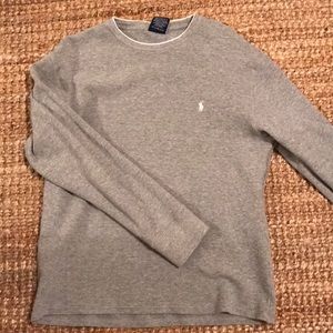 Polo long sleeve crewneck shirt